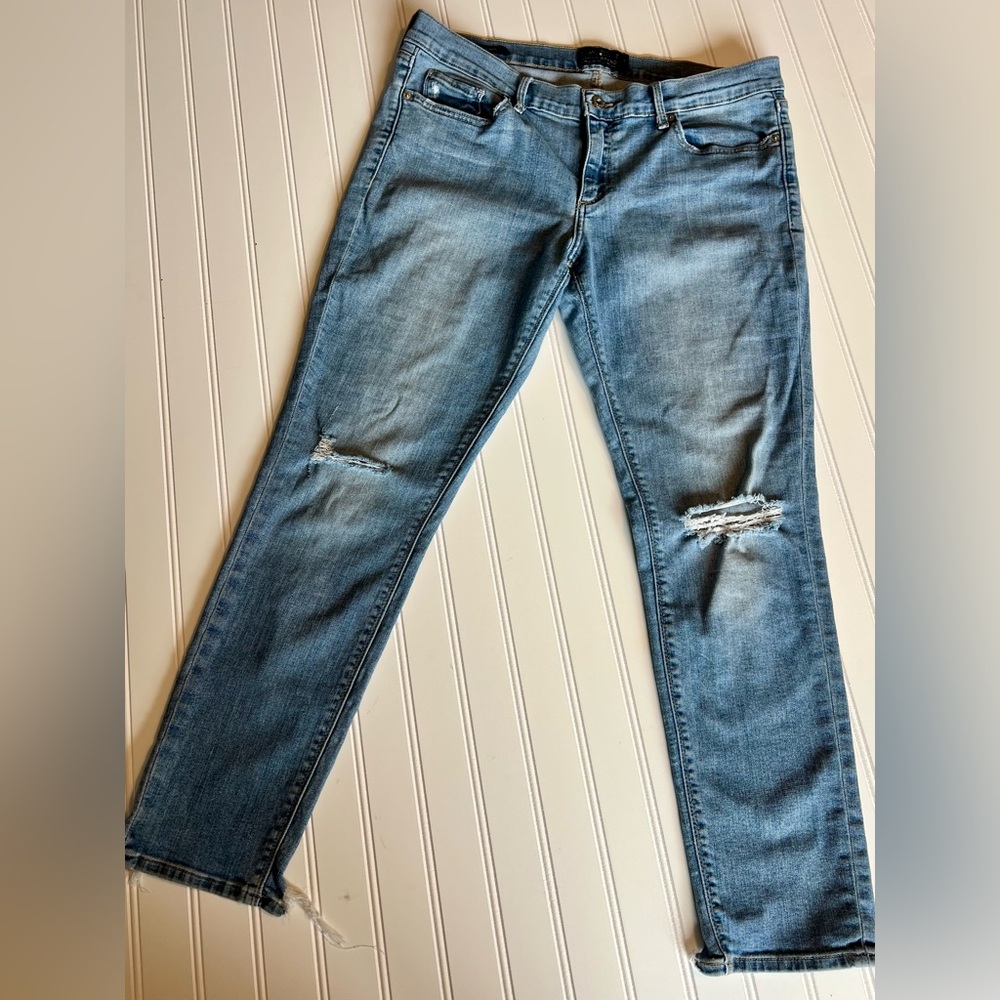 Lucky Brand Blue Distressed Women Jeans
